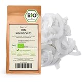 Kamelur 500g BIO Kokoschips roh & ungesüßt - Rohkost Kokos Chips BIO ohne...