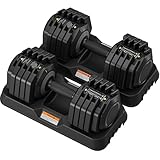 Dripex Hanteln Set, Verstellbare Kurzhanteln Set 25kg/55lbs Ein Paar,...