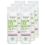 alkmene Mein Teebaumöl Anti Schuppen Shampoo 6x 200 ml weniger Schuppen in 2...