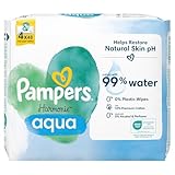 Pampers Harmonie Aqua Baby Feuchttücher, 192 Stück