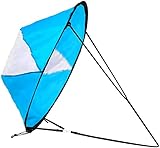 Floving Pop up Kajak Wind Segel, Faltbares Downwind Segel, Tragbare Kanus...