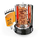 GOURMETmaxx Dönergrill | vertikaler Elektrogrill für Döner, Gyros, Schaschlik...