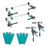 wolfcraft Türfutter-Montage-Set „PRO“ 12tlg. - Das Komplettset für die...