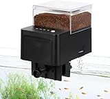 AQQA Futterautomat für Aquarium, 250ml Große Kapazität Futterautomat Fische...