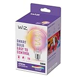WiZ Tunable White und Color LED Lampe,G95 Globe, E27, 60W, dimmbar, warm-bis...