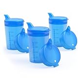 Horn Medical 3er Pack 250ml Erwachsenen Schnabelbecher-/Trinkhilfe-Sets mit je...