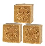 IchbinPUR – Original Aleppo Seife 3er-Pack (3x140g), 95% Olivenöl 5%...