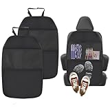 AiQInu 2 Stück Rückenlehnenschutz Auto, Autositz Schutz Rückseite Kinder mit...