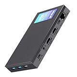 MeLE Quieter4C Lüfterloser Mini PC 8GB DDR4 256GB ROM Micro PC Twin Lake...