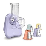 Moulinex Fresh Express Elektrische Gemüsereibe, Direktserviersystem, 4-in-1,...