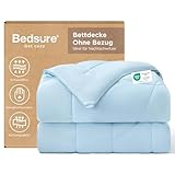 BEDSURE Bettdecke Ohne Bezug Kühlende - Bettdecke 135x200 Kühldecken zum...