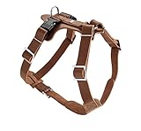 HUNTER AALBORG Hundegeschirr, Leder, S-M/1, cognac