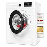 Exquisit Waschmaschine WA58014-340A | 8kg | Energieklasse A| Kurzprogramm,...