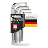 INBUS® 70150 Winkelschraubendreher Set 9tlg, 1.5–10mm — Made in Germany