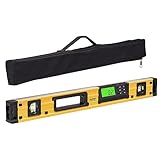 VEVOR Digitaler Neigungssensor Aluminium Wasserwaage mit LCD-Bildschirm 600mm...