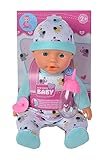New Born Baby kleiner Elefant, Vollvinylpuppe mit Trink und Nässfunktion,...