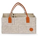 HAGOT Baby Windel Caddy Organizer, Wickeltisch Organizer, Tragbarer...
