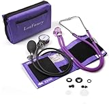 LotFancy Manuelles Blutdruckmessgerät mit Stethoskop, Blutdruck Manschette...