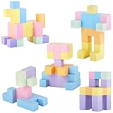 GAGAKU Magnetische Bausteine Kinderspielzeug 30 Stück Magnetische Bauklötze...