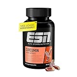 ESN Kurkuma Kapseln, 60 Kapseln, 1000 mg Curcumin pro Portion, aus patentiertem...