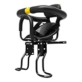 POTYYH Fahrrad Kindersitz Vorne, Verstellbare Kinderfahrradsitz bis 35kg,...