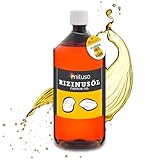 mituso Rizinusöl 1000 ml - 100% reines kaltgepresstes Öl, nativ Ph. Eur.,...