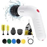 BUNUD Fugenreiniger Elektrisch Bad für Hausfrauen: Electric Cleaning Brush mit...