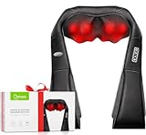 Nackenmassagegerät mit Heizfunktion - Elektrisches Shiatsu-Massagegerät, das...