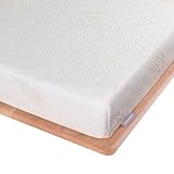 Newentor® 2in1 Härtegrade H2&H3 Gel Topper 80x200cm, 10cm Höhe Öko-TEX®...