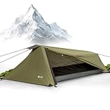 EXPLORER Namib 1 Personen Zelt kleines Packmaß Ultraleicht für Fahrrad oder...