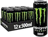 Monster Energy - koffeinhaltiger Energydrink mit klassischem Energy-Geschmack -...