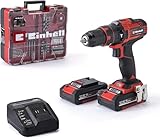 Einhell Akku-Schlagbohrschrauber-Set TE-CD 18/40 Li-i +64 (2x2,0 Ah) Power...