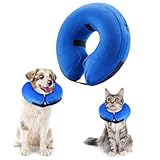 panemy Aufblasbare Halskrause Hund & Halskrause Katze, Halskrause Hund mit...