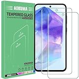 AOKUMA für Samsung Galaxy A55 5G Panzerglas, 【2 Stücke】 Schutzfolie...