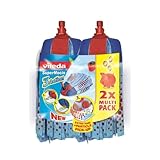 Vileda SuperMocio 3Action Wischmopp Ersatzkopf, Mikrofaser Moppkopf mit...