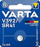 VARTA Batterien V392/SR41 Knopfzelle, 1 Stück, Silver Coin, 1,55V,...
