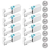 olyee 8 Stück Ohrloch Stecher Set,Ohrlochpistole Einweg-Ohr Piercing mit...