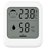 Aplusdeal Thermometer Hygrometer Innen, Digitales Thermo-Hygrometer...