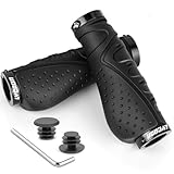 LYCAON Bike Lenker Griffe Fahrrad, Fahrradgriffe Ergonomisch rutschfeste Gummi...