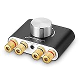 Nobsound Mini Bluetooth 5.0 Digital Power Amplifier HiFi Stereo Verstärker 2.0...