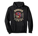 Angelurlaub Angeltour in Norwegen Pullover Hoodie