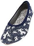 Beck Mädchen Horses Gymnastikschuhe, Blau, 30 EU