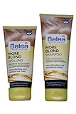 Balea Professional More Blond Haarpflege 2er-Set für naturblondes und...