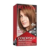 Revlon Permanente Haarfarbe, Permanentes Haarfärbemittel, Colorsilk mit 100 %...