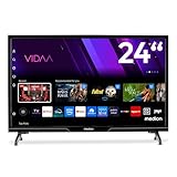 MEDION 59,8 cm (24 Zoll) HD Fernseher (Smart-TV, HDR, VIDAA Store, Prime Video,...