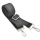 Tragegurt Tasche, Breit Taschengurt Schwarz, 3.8 cm Breite Schultergurt Für...