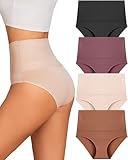 READY TO LOVE Unterhosen Damen Große Größen Seamless Slips Damen Hohe Taille...