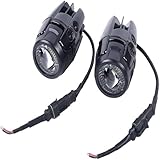 Motorrad LED Nebelscheinwerfer Mit Kabelbaum 2* Für BMW R1200GS F800GS...