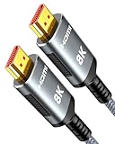Highwings HDMI Kabel 5Meter 8K, HDMI 2.1 Kabel 48Gbps Ultra Highspeed 8K@60Hz...