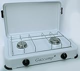 Gaskocher 2 flammig Campingkocher AF011 inkl. Schlauch und Druckminderer